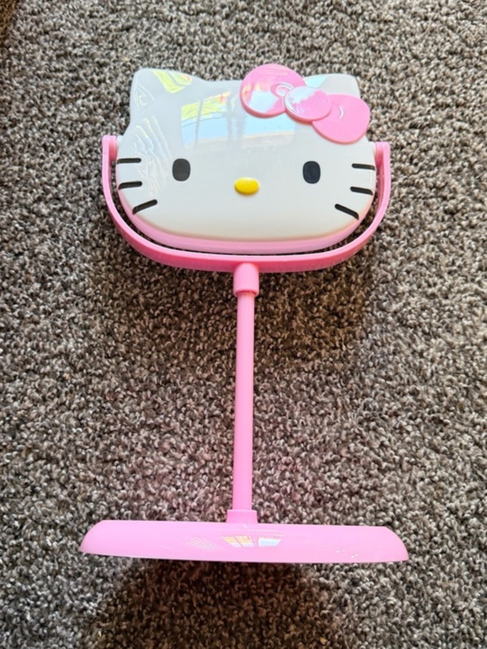 Hello Kitty Pink and White Standing Mirror Toy